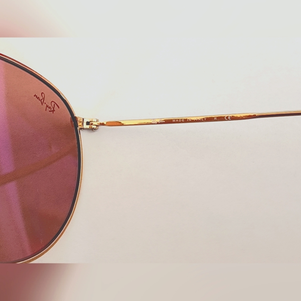 Ray-Ban Sunglasses - Round Flat Lenses - Picture 3 of 4